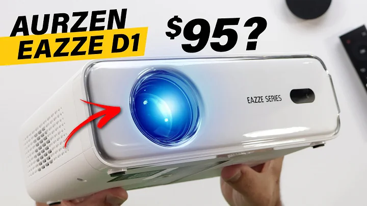 Easily THE BEST Projector I've Tested Under $100! (Aurzen EAZZE D1)