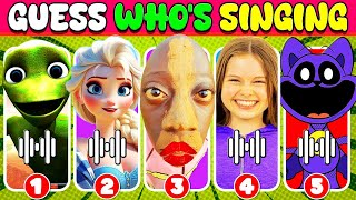 🔥GUESS MEME & GUESS WHO'S SINGING🎤🎵Lay Lay, Oliver Tree, Tenge Tenge, Cosita, Mr Beast, Elsa