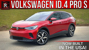 The 2023 Volkswagen ID.4 Pro S Is An Enhanced American Made Electric SUV