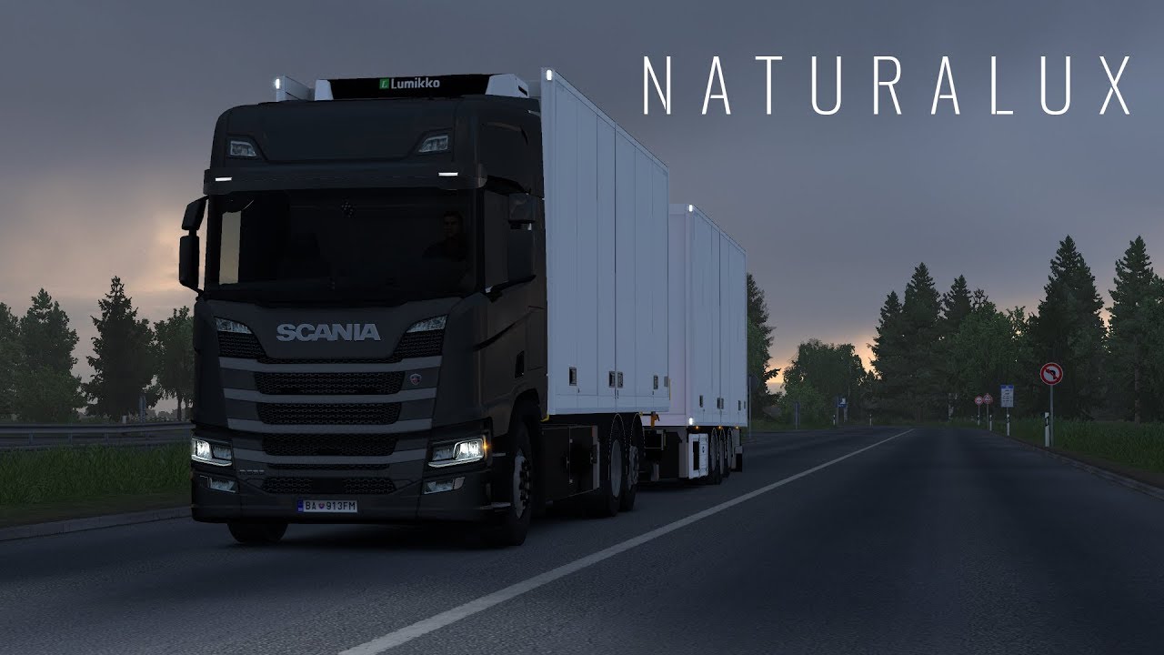 Ets2 135 Scania R500 Tandem Naturalux Enhanced Graphics And Weather