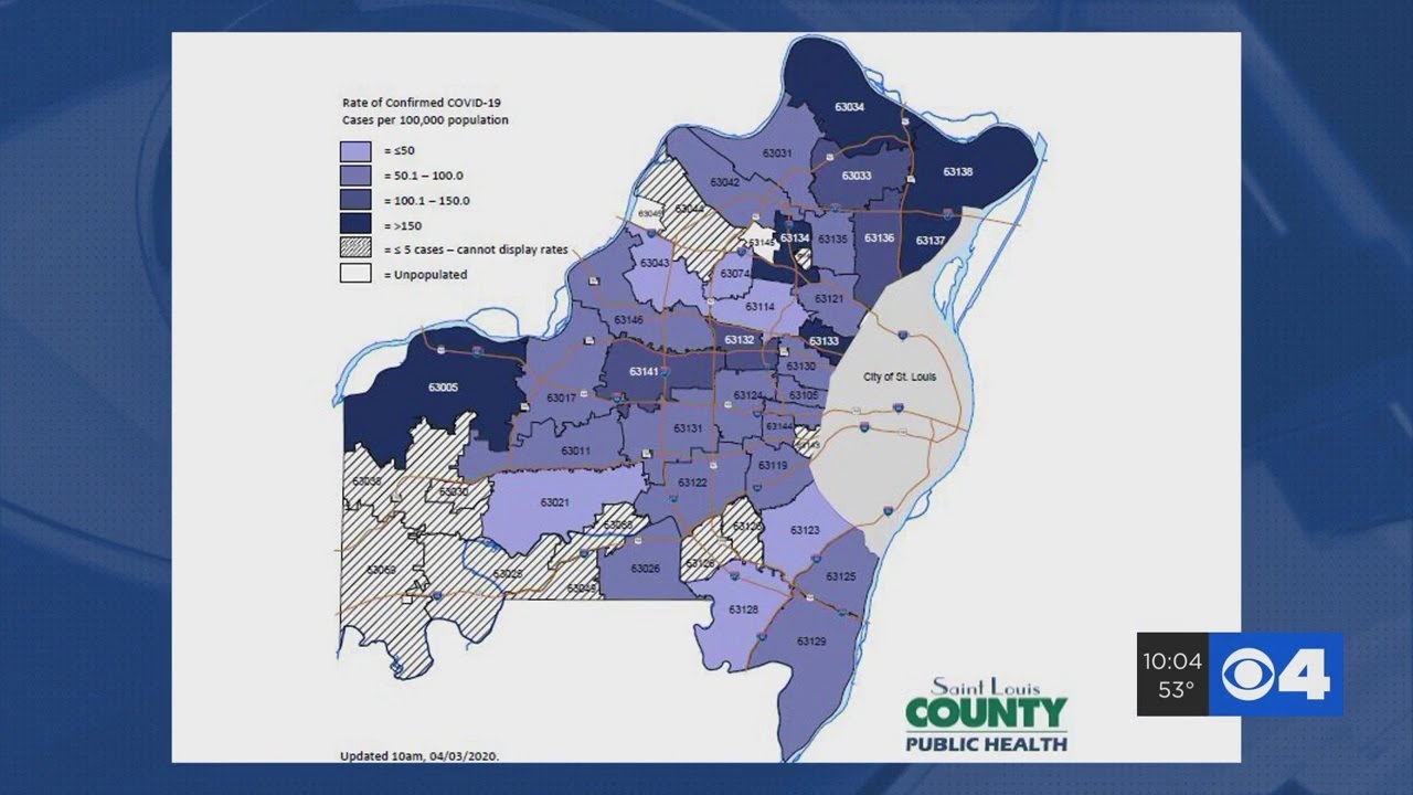 St. Louis County releases COVID-19 cases by zip code - YouTube