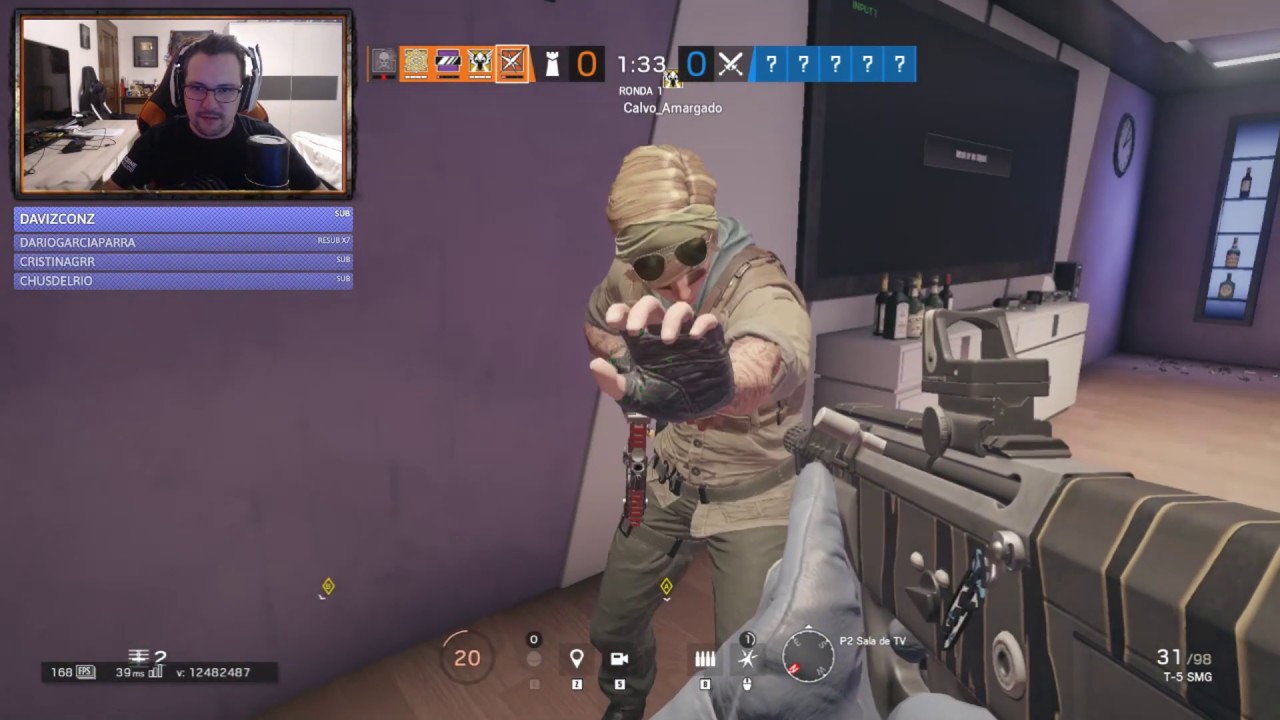 ACORRALADO | RAINBOW SIX SIEGE | BYABEEL funny moments in soccer