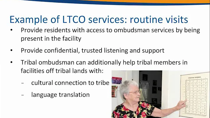 Long-Term Care Ombudsman Program: Advocacy Service...