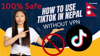 How to use tiktok in Nepal | टिकटक प्रयोग कसरी गर्ने | Without VPN | After banned