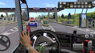 Bus Simulator : Ultimate | Police 🚔 🚨👮‍♂️ | MAN | Zuuks | Mobile Gameplay | Drive with Devil 😈  screenshot 4