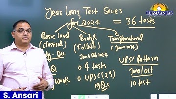Public Admin Roadmap for CSE 2024 | A Year Long Test Series for Public Admin | S. Ansari