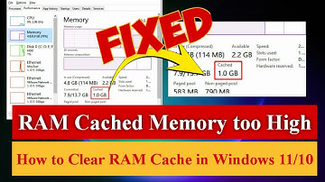 How to Clear RAM Cached Memory Which Too High in Windows 11/10 #memory