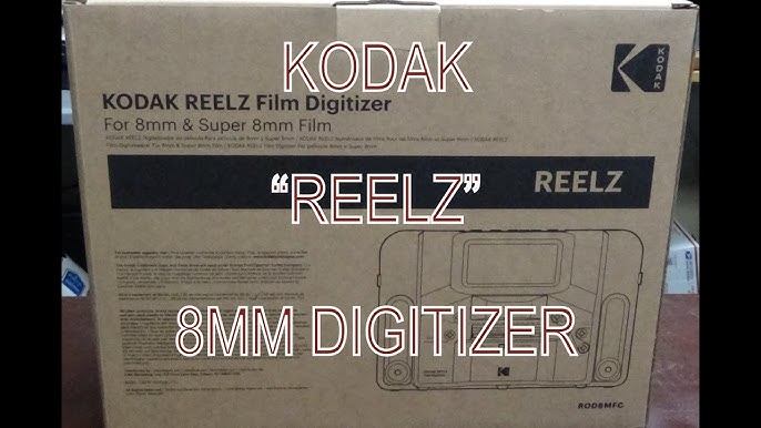 Kodak Reels 8mm & Super 8mm Film Digitizer Setup 