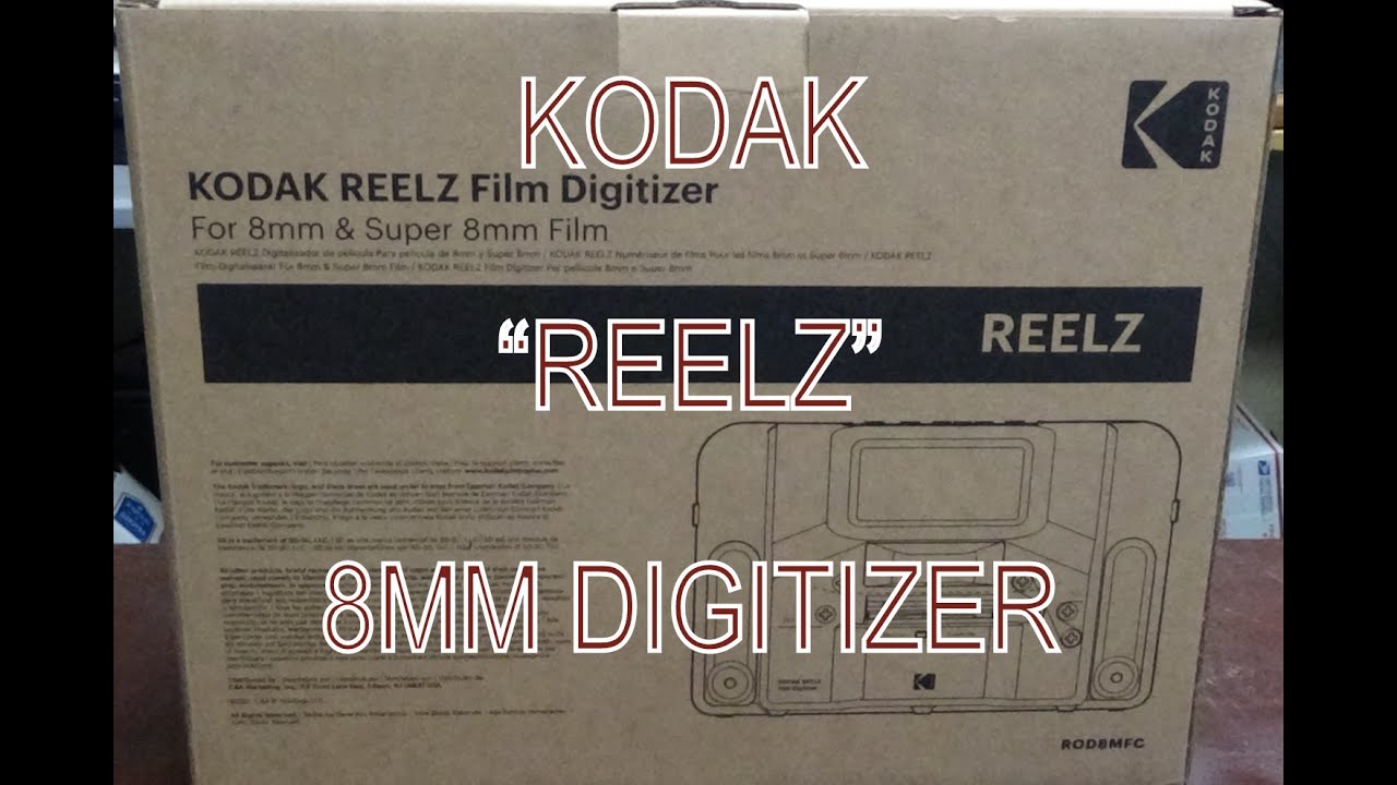 KODAK REELZ 8MM FILM DIGITIZER 