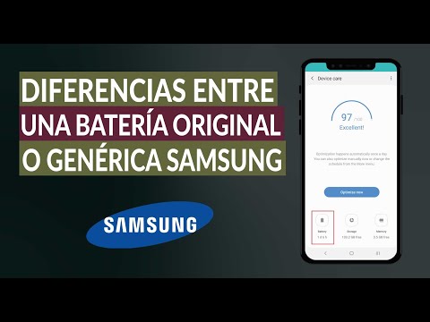 ¿Cuál es la Diferencia Entre una Batería Original o Genérica en Samsung?