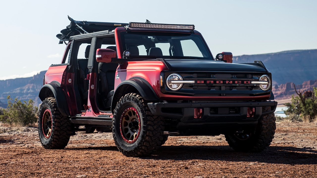 2021 Ford Bronco with Custom Aftermarket Parts and Accessories