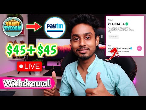 Fruit Tycoon Withdrawal Trick|| 1000 RCH Live Withdrawal Proof ??||Fruit Tycoon Withdrawal Proof