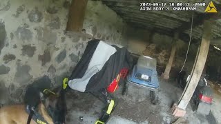 K9 discovers suspect hiding under tarp, Columbia Co. Sheriff's Office says