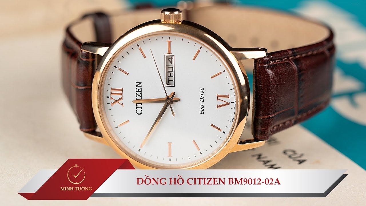 đồng Hồ Citizen Bm9012 02a Nam Eco Drive Day Da