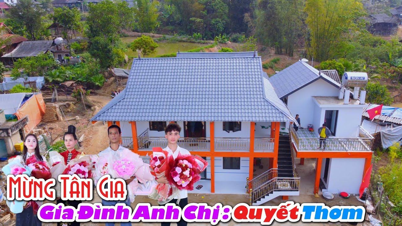 Toàn cảnh Lễ Mừng Tân Gia Anh Chị Quyết Thơm - Bàn Púng xã Púng Bánh Sơn La