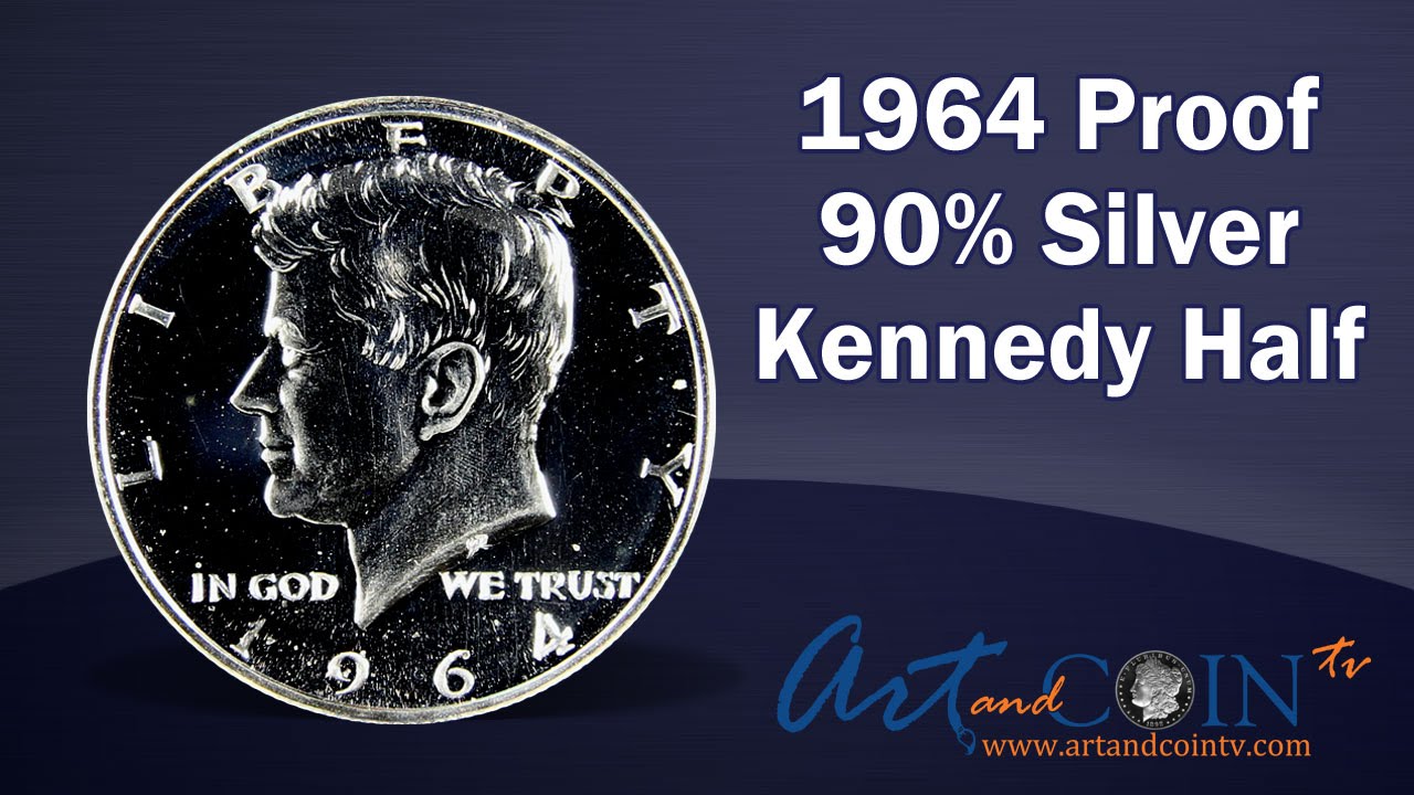 1964 Proof Kennedy Half 90% Silver at Art and Coin TV