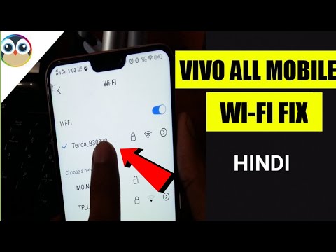 How to Fix Wifi Problems in Android Vivo's Phone | Vivo v9,v11,v17,v15,v5