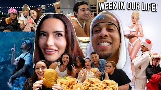 WEEK IN OUR LIFE VLOG!! (SURPRISE DATE, COOKING WITH FAMILY, TRYING LIMITED FOOD ITEMS + MORE!!)