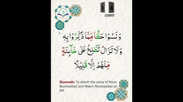 Learn Tajweed of Surah al-maidah Ayat 13 | تعلم التجويد - سورة المائدة | Tajweed Rules + Practice