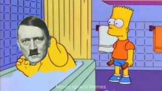 Bart Hits Hitler with Chair (Reanimated)