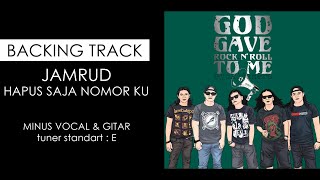 JAMRUD Hapus saja nomor ku, backing tracks, minus gitar \u0026 vocal, #jamrud #jamrudcover