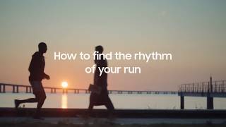 Samsung Gear IconX 2018 How to find the rhythm of your run