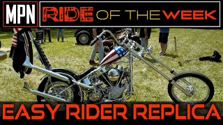 Captain America custom Harley from ‘Easy Rider’ set for auction