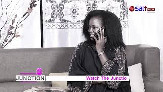 Junction (Susan Makula) Receives a call from her Hubby.