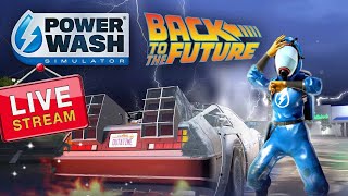 Powerwash Simulator: Back to the Future DLC - PART 3!