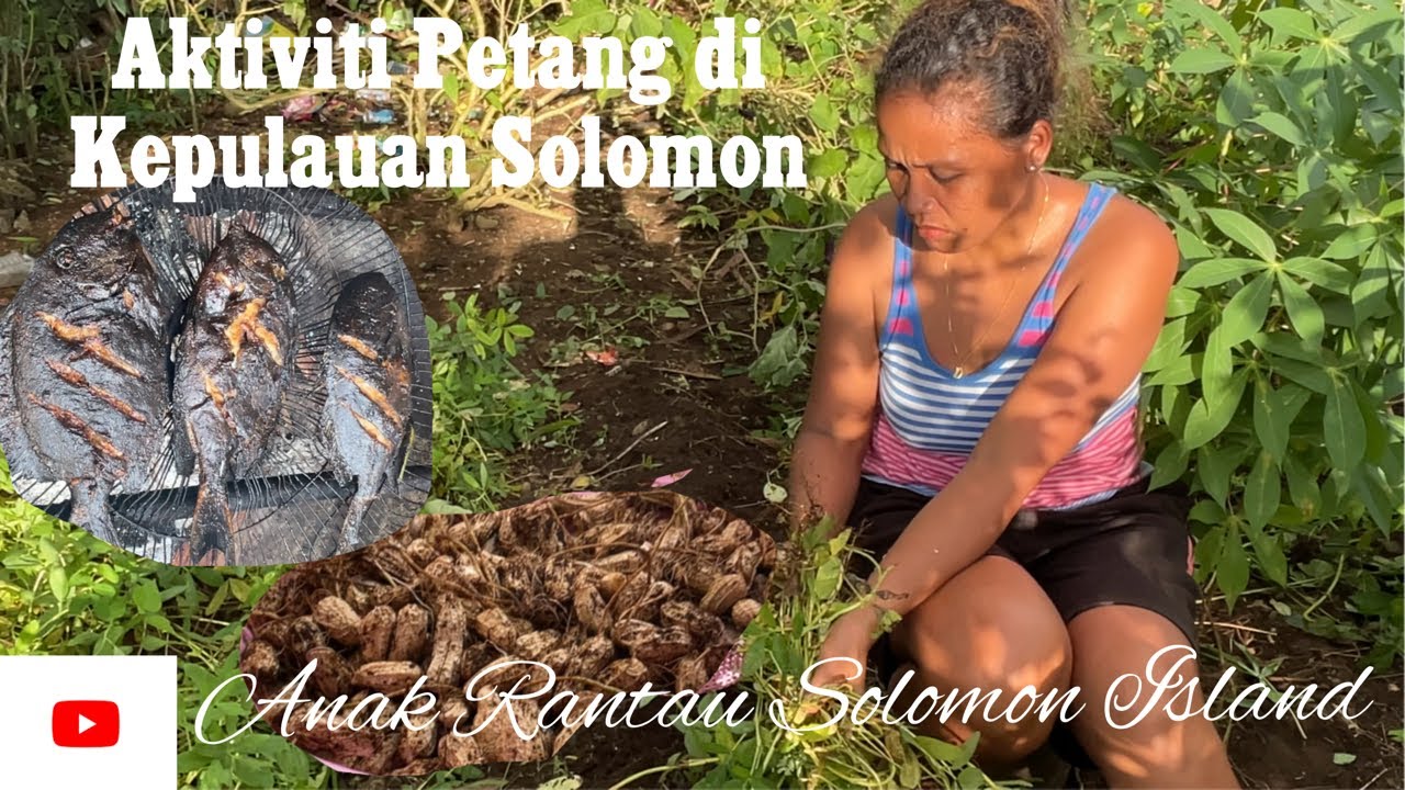 BERSIHKAN KAWASAN RUMAH SAMBIL BAKAR IKAN UNTUK LAUK PETANG//