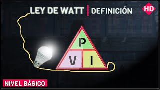 LEY DE WATT (DEFINICIÓN)  Explicación de LEY DE WATT