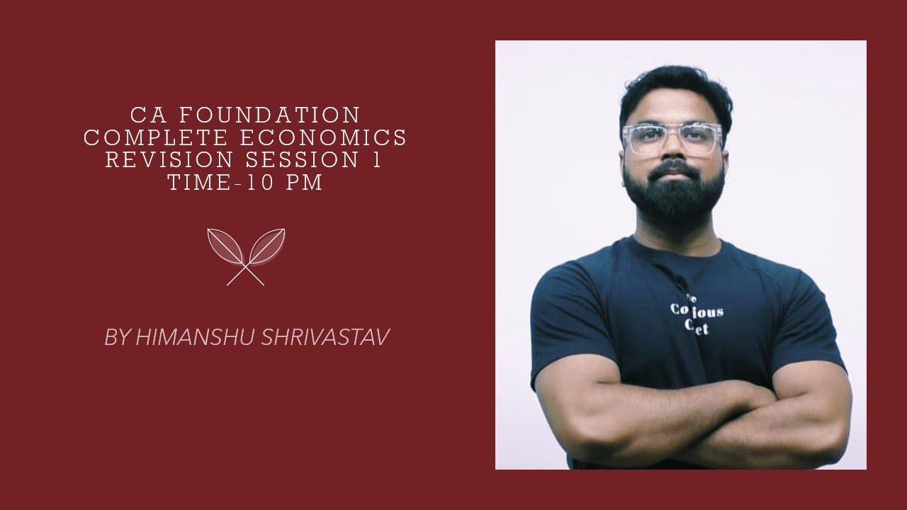 ( REVISION SESSION 1) BY HIMANSHU SHRIVASTAV - YouTube