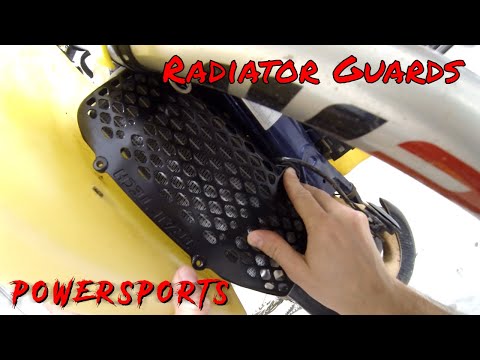 FE 501s Baja Build: Part 26 - Trail Tech Radiator Guards