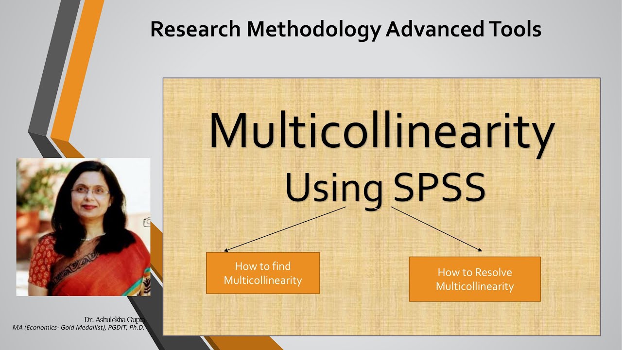 Multicollinearity Using SPSS(how to find multicollinearity