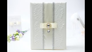 Книга для пожеланий своими руками, мастер-класс "Classic" Shine Книга для пожеланий своими руками, мастер-класс "Classic" Shine
