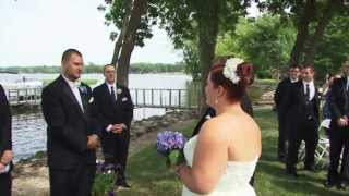 AJ's Photography wedding video highlights at the Kallet Theatre for Elissa & Stefan