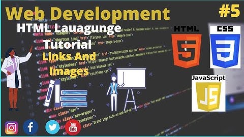 Web Development Full Course in Hindi #5, HTML in Links And Images Attributes #CodingWithHarry