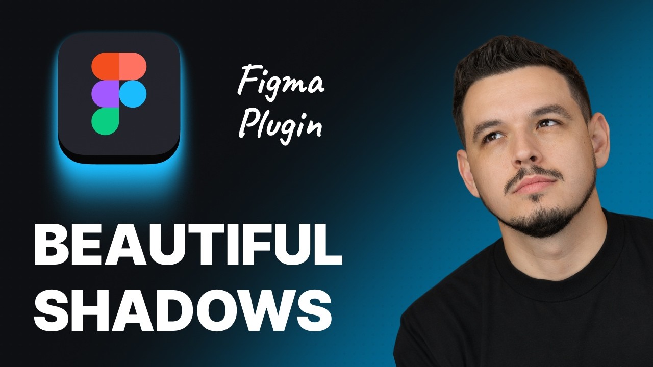 Beautiful Figma Shadows in One Click - YouTube