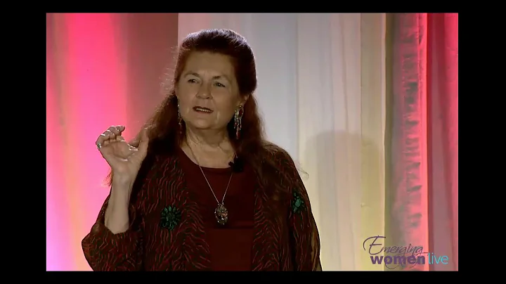 Gail Larsen speaking at Emerging Women