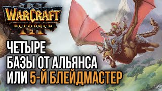 ЧЕТЫРЕ БАЗЫ ОТ АЛЬЯНСА ИЛИ 5-Й БЛЕЙД: Warcraft 3 Reforged: Warcraft 3 Reforged