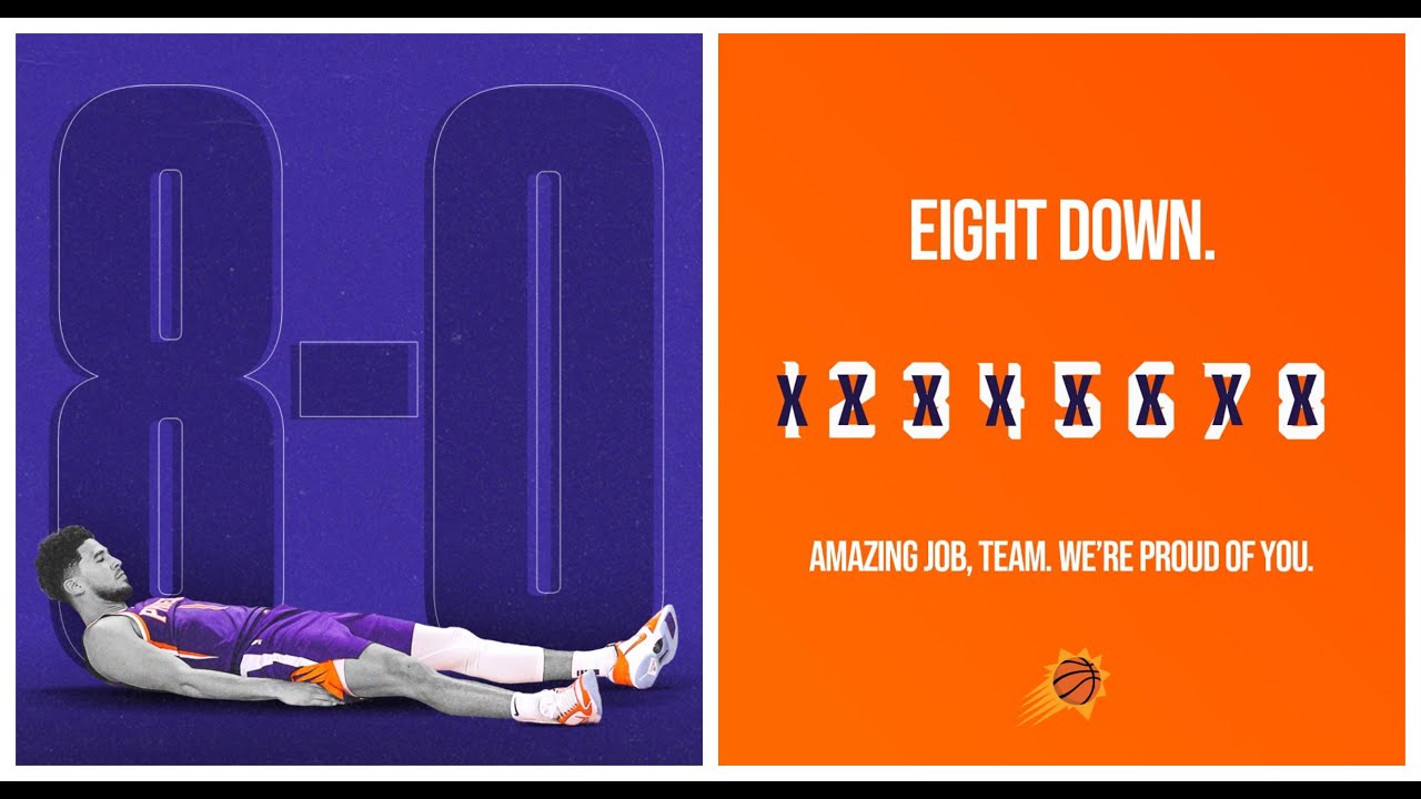 Phoenix Suns beat Mavericks to go 8-0 in NBA seeding games, will ...