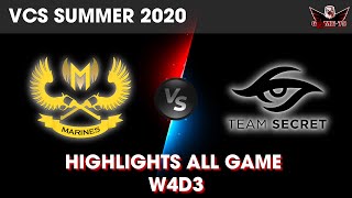 HIGHLIGHT ALL GAME | GAM vs TS | VCS MÙA HÈ 2020 | W4D3