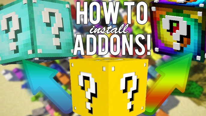 How to Install LUCKY BLOCK with ADDONS to Aternos (part 2)! 