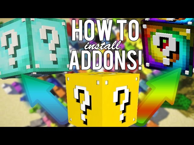 How to Install Lucky Block Addons 1.8.9!! (Super Easy) 