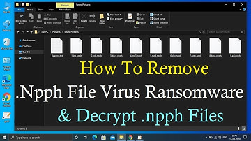 Npph file virus ransomware [.Npph] Removal and decrypt guide