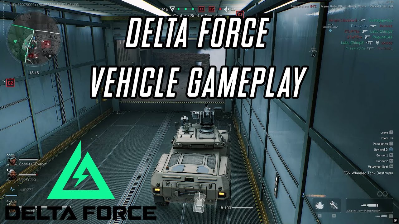 Delta force | Vehicle gameplay