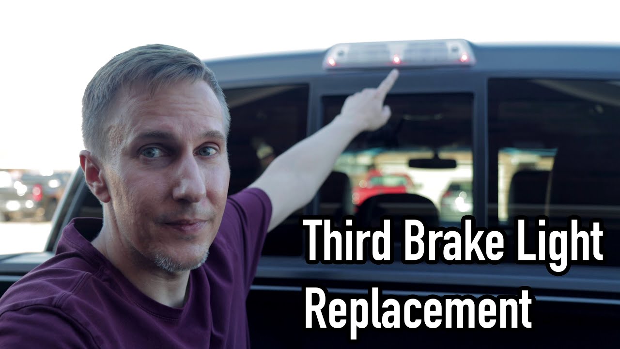 2014 Ford SVT Raptor Third Brake Light Replacement YouTube