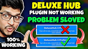 Fix DeluxeHub Plugin Not Working Problem Solved | Deluxe Hub Lobby Plugin Tutorial