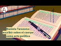 Daniela Tarazona: escribir sobre el cuerpo como acto político