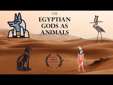 The Egyptian Gods as Animals